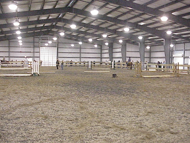 New Riding Arena (November 2001)