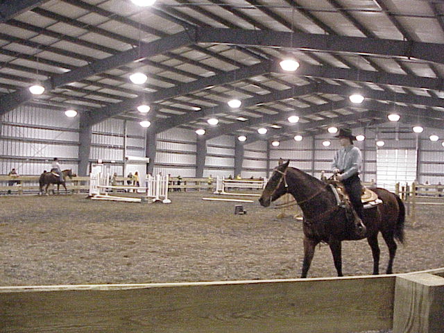 New Riding Arena (November 2001)