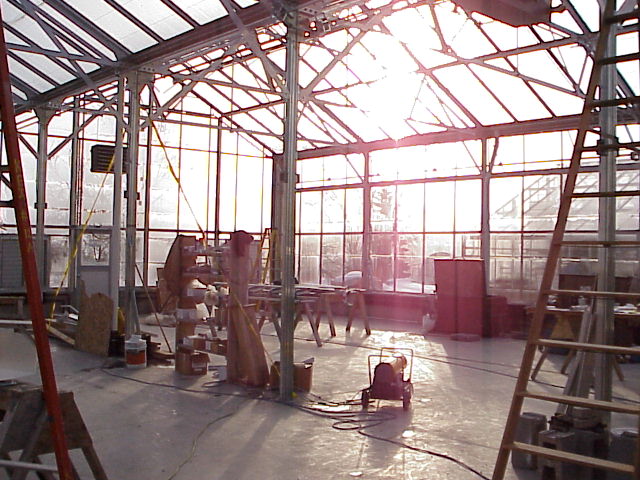 Inside the First Greenhouse