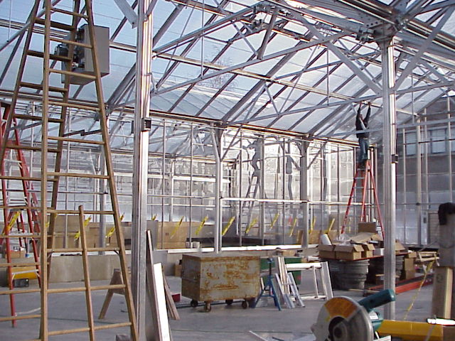 Inside the Second Greenhouse