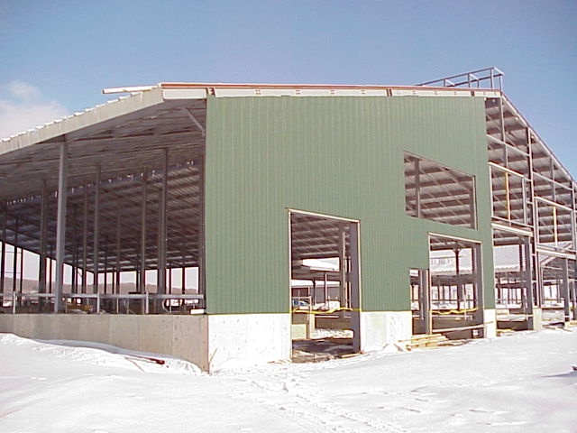 Side View of Main Barn