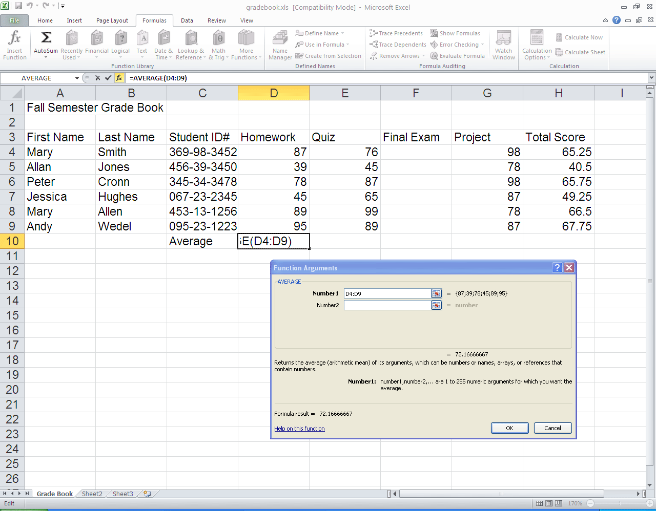 MS Excel Introductory Tutorial By W.Shayya -  Figure 5